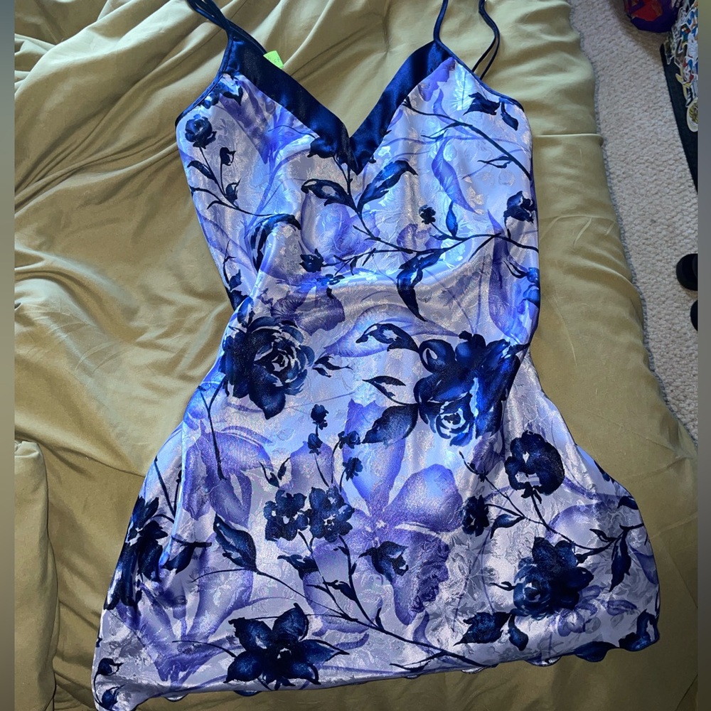 Vintage floral slip dress